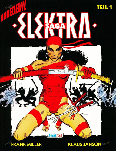 Daredevil elektra saga comic - elektra,