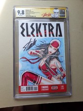 ELEKTRA #1  9.8 cgc ss