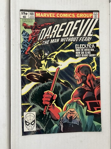 Daredevil issue 168 comic - daredevil,