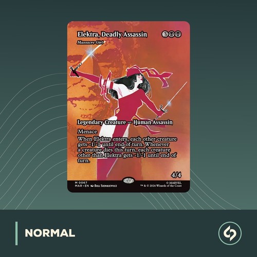 Mtg elektra deadly assassin - mtg,
