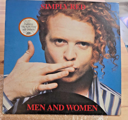 Simply red men - men, and