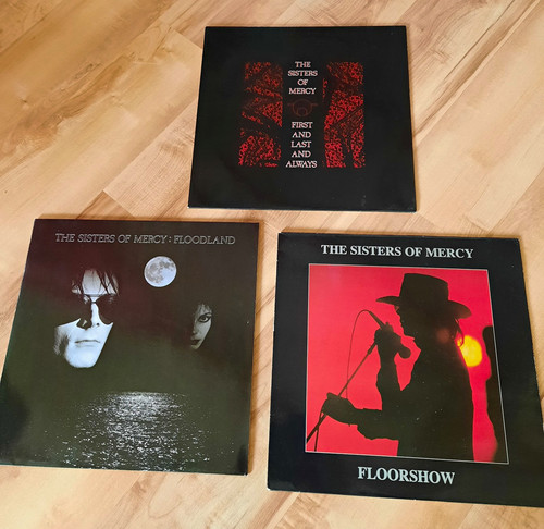 The sisters mercy lp - mercy, 3x